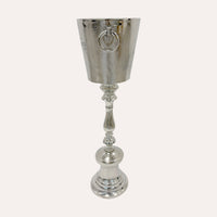 Secchiello Portabottiglie con Base – Metallo Elegante H 82 x D 31 cm