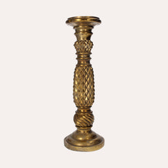 Gold Resin Candle Holder H.40X13