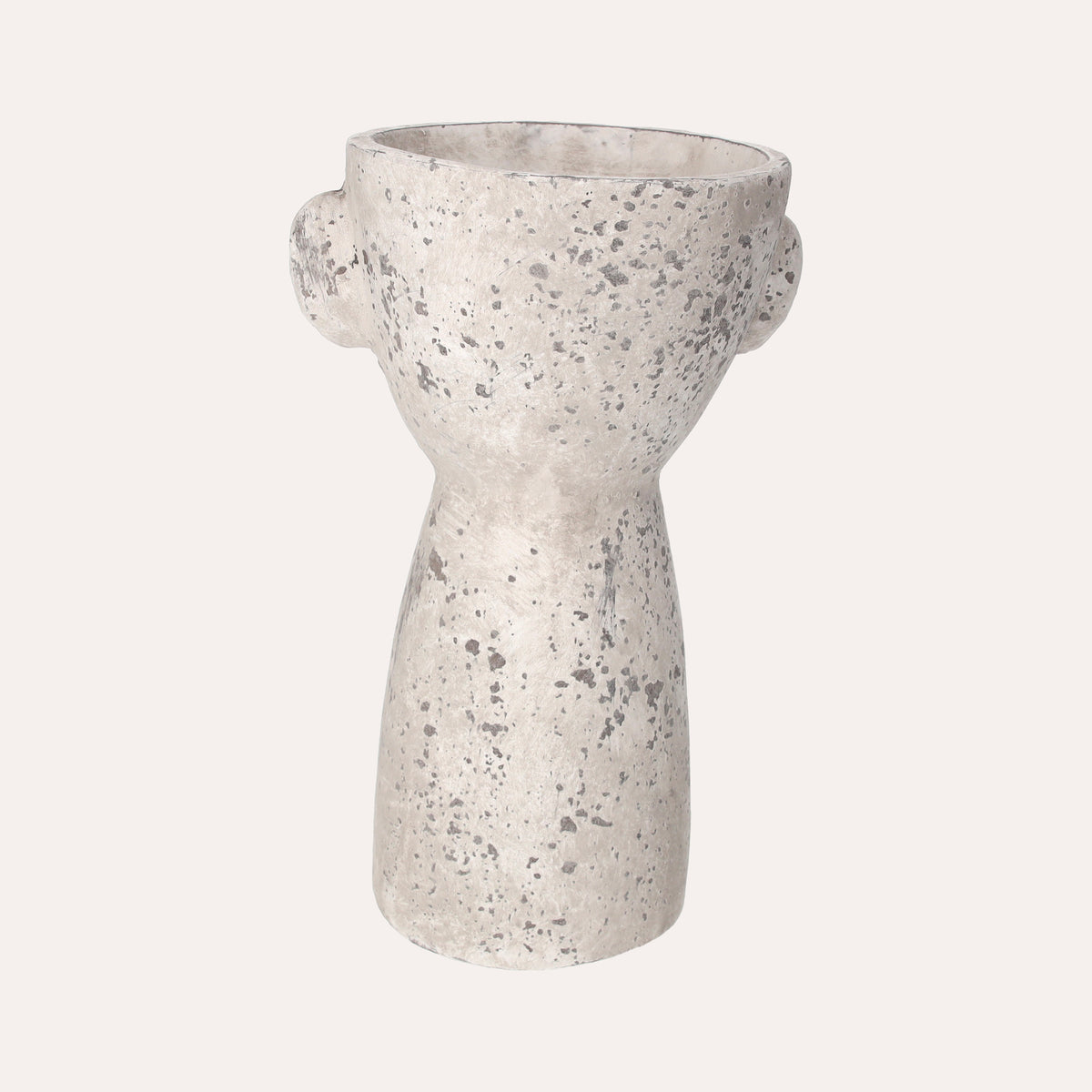 Vaso Testa in Resina Resistente per Piante e Fiori