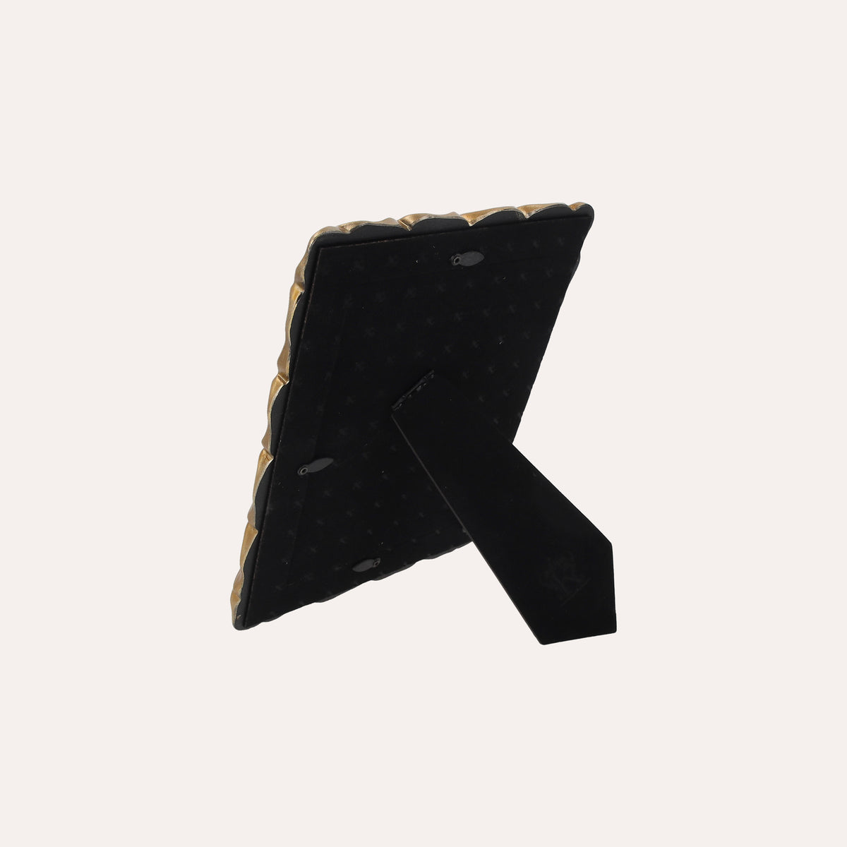 Porta Foto Cornice Piccola con Motivo Petali Dorati (21x16cm)