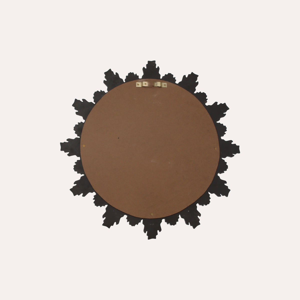 Specchio Rotondo Decorativo in Oro Anticato – Specchio Tondo Diametro 26 cm