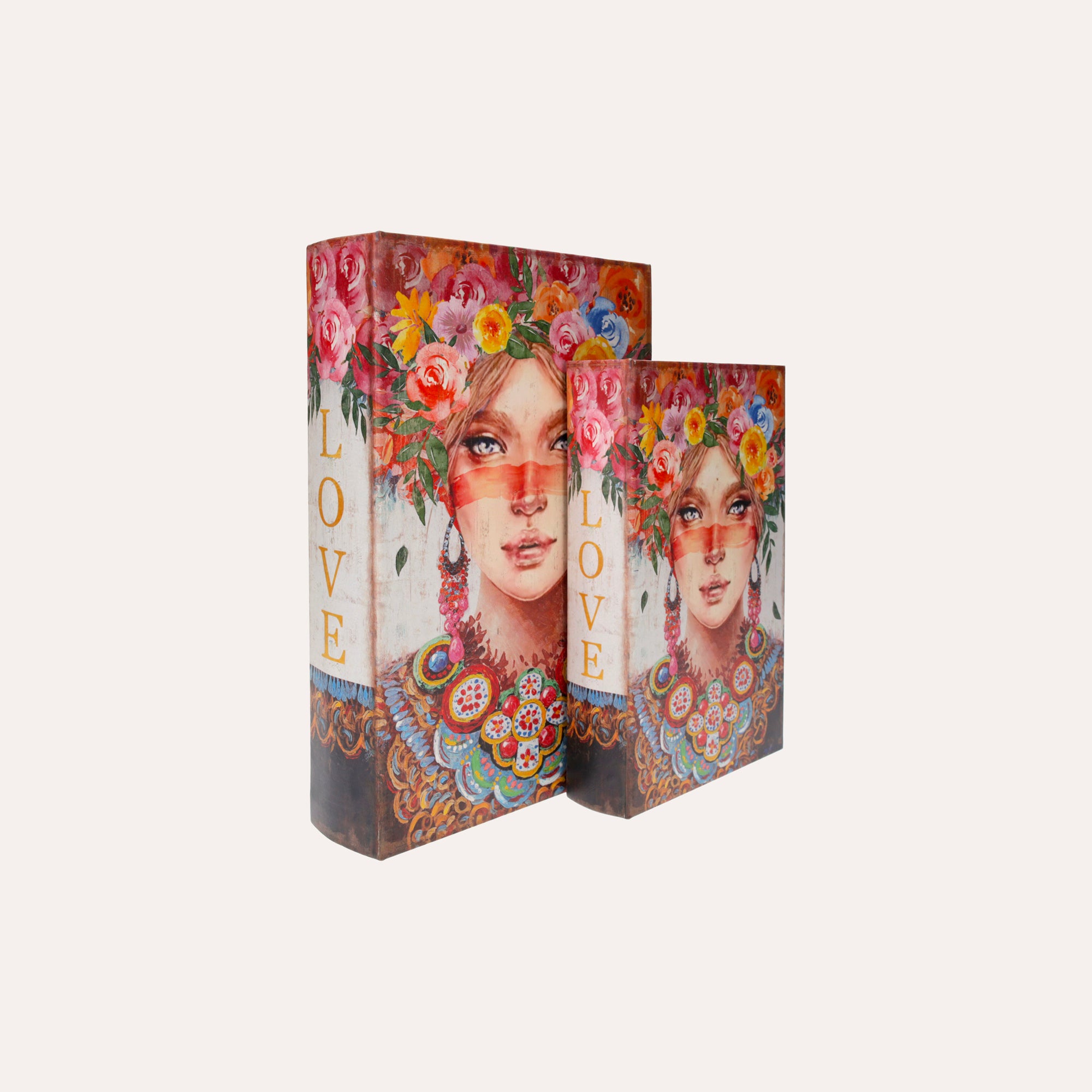 Coppia Di Scatole Love