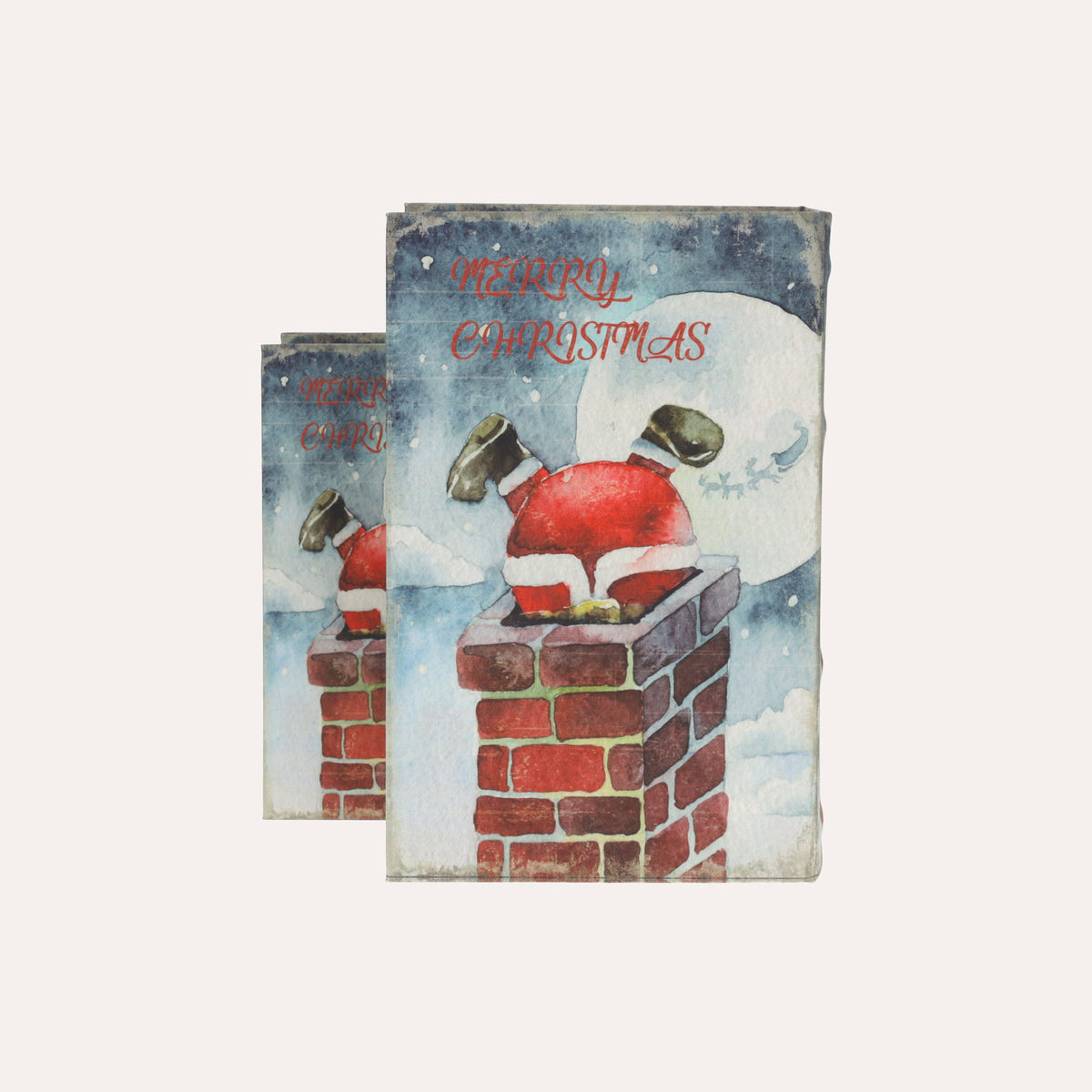 Set Scatole Libro Merry Christmas