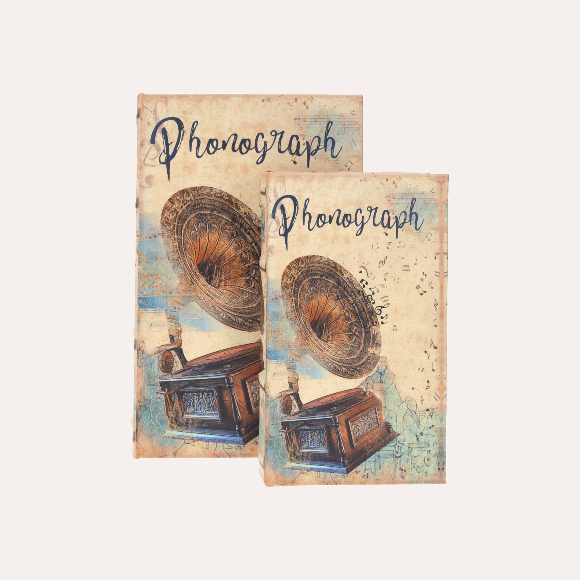 Coppia Scatole Phonograph