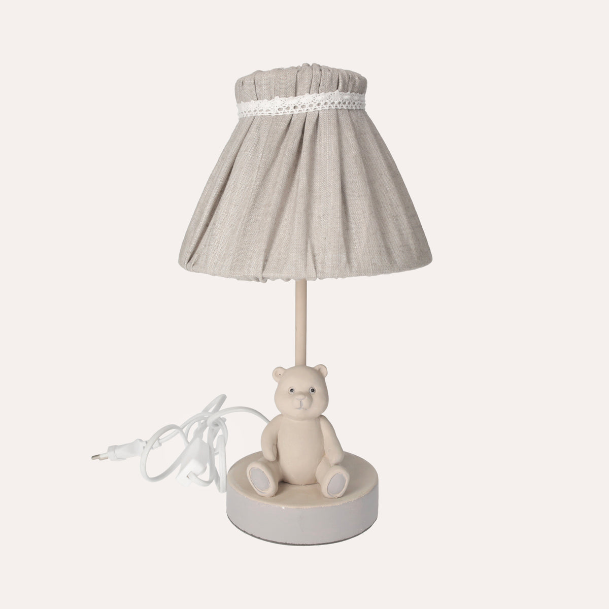 Lampada da Cameretta con Orsetto in Legno – Perfetta come Regalo per Bambini