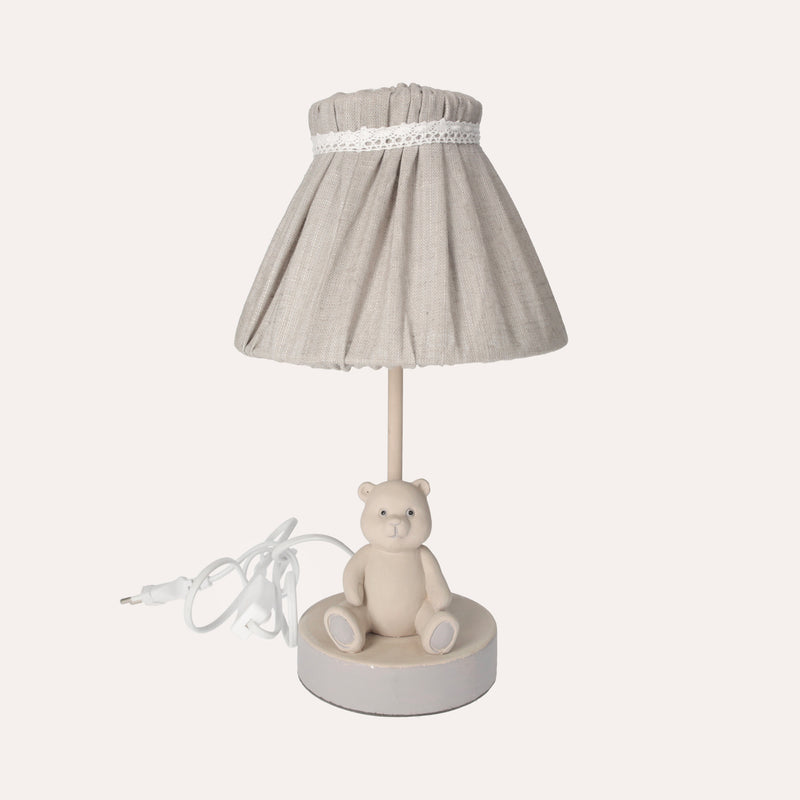 Lampada da Cameretta con Orsetto in Legno – Perfetta come Regalo per Bambini