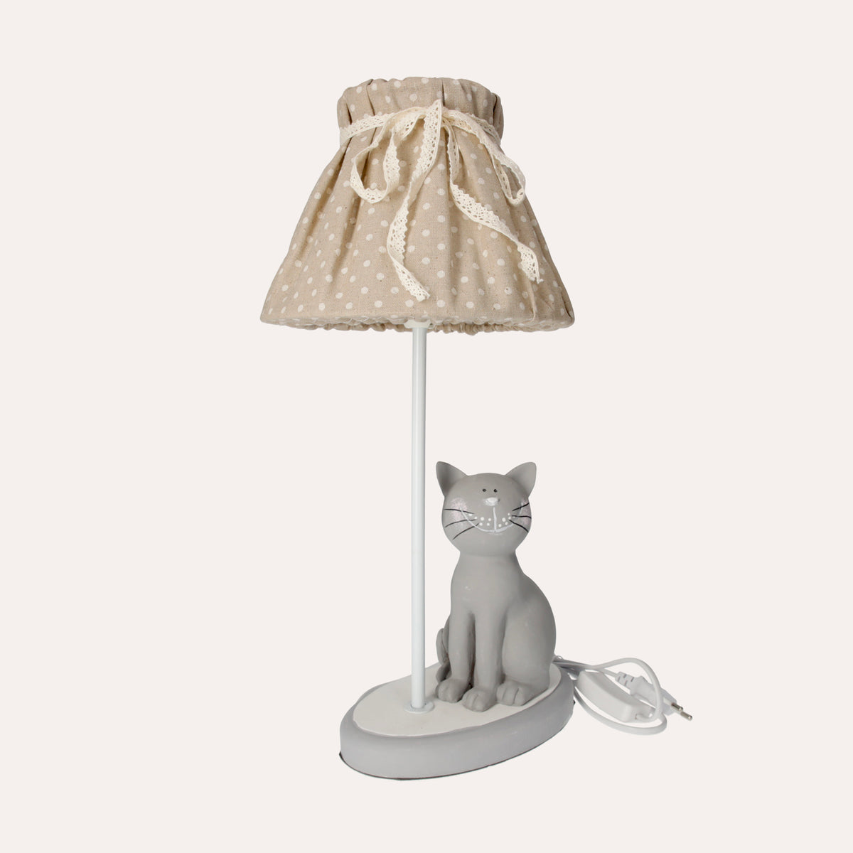 Lampada da Tavolo con Gattino – Ideale per Cameretta