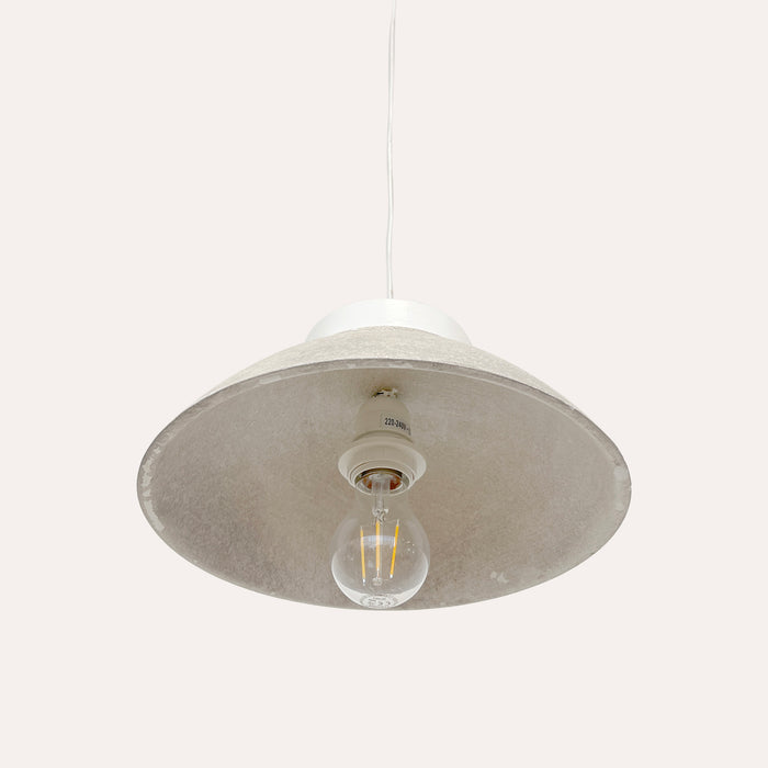 Lampadario a Sospensione Vintage Tortora e Bianco - Eleganza Retrò