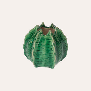 Vasetto Decorativo a Forma di Cactus in Ceramica