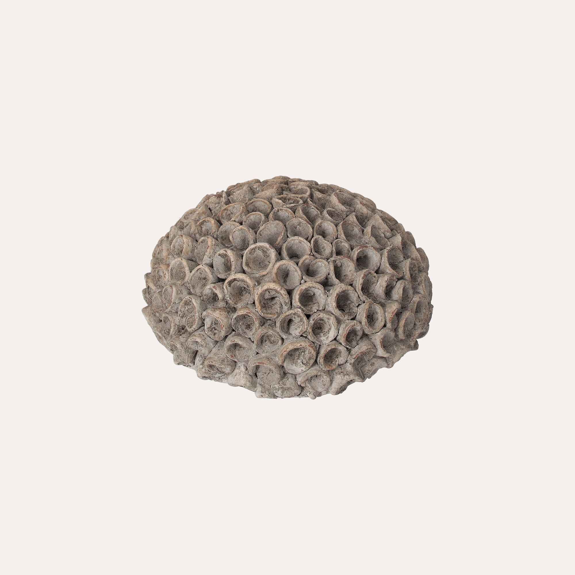 Corallo Decorativo in Resina Grigio Grande