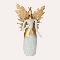 Winged Christmas Princess Tin