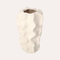 Vaso Decorativo in Ceramica. Elegante Contenitore per Decorazioni e Fiori