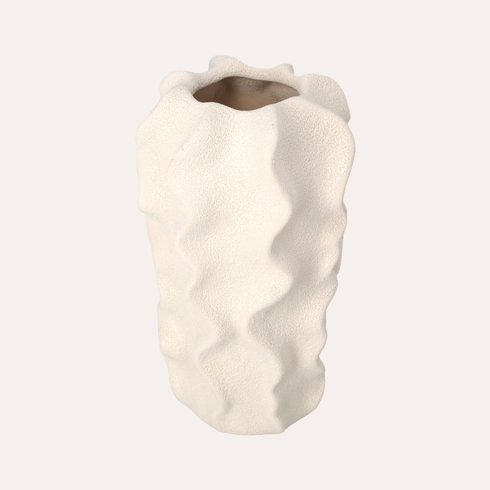 Vaso Decorativo in Ceramica. Elegante Contenitore per Decorazioni e Fiori