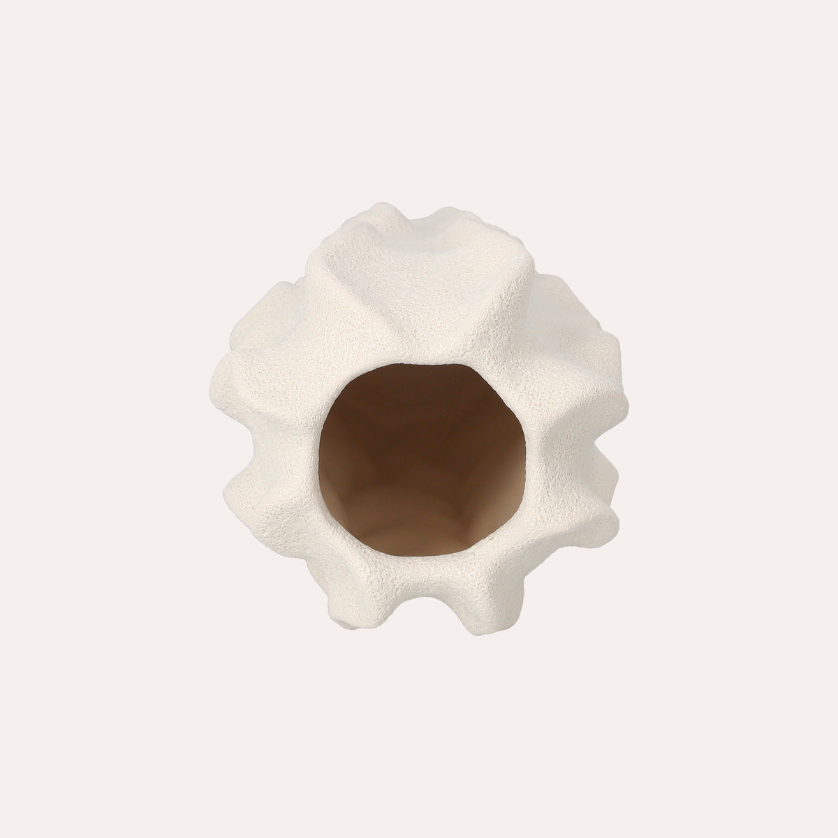 Vaso Decorativo in Ceramica. Elegante Contenitore per Decorazioni e Fiori