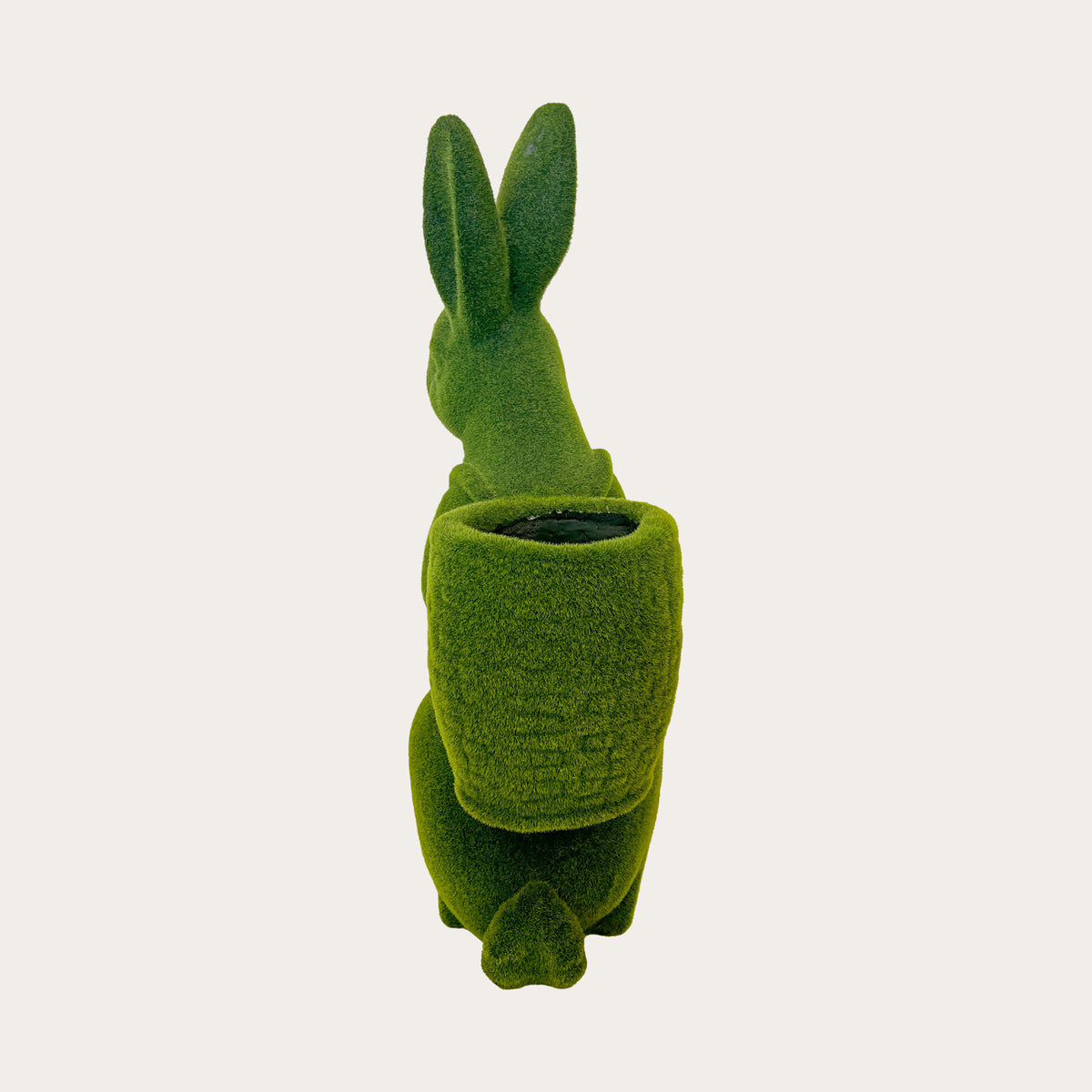 Portavaso Decorativo a Forma di Coniglio Materiale Sintetico. Elegante Supporto per Vasi per Esterno