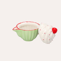 Set Tazzina e Teiera in Ceramica – D.12x8 / D.16x14 cm