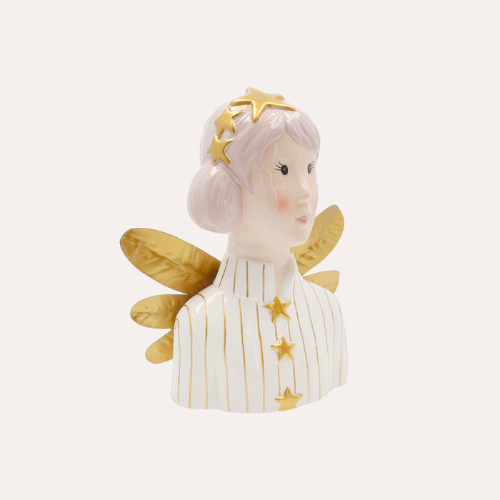 Busto Angioletto in Ceramica – 25 x 21 x 10 cm