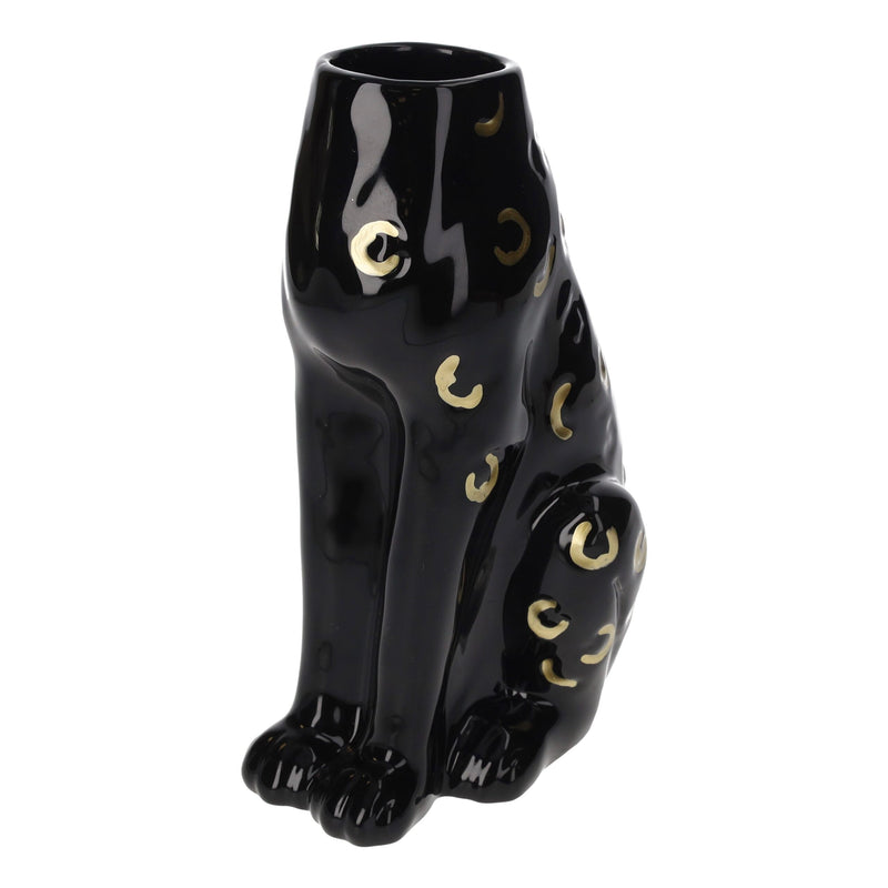 Vaso in Ceramica a Forma di Corpo di Pantera
