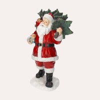 Decorazione Natalizia Babbo Natale in Resina – Magia di Festa per la Casa