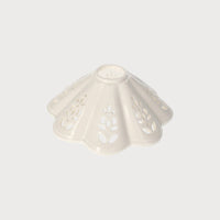 Paralume in Ceramica Traforata Ø22 cm – Stile Artigianale Made in Italy