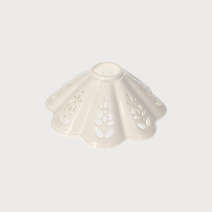 Paralume in Ceramica Traforata Ø22 cm – Stile Artigianale Made in Italy