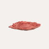 Piatto Radicchio in Ceramica Rosa 35x42xH.5 cm