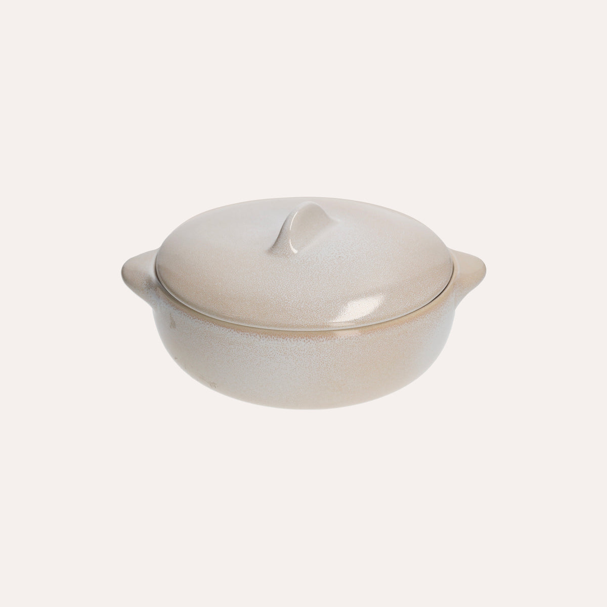 Pirofila Tonda In Ceramica Avorio, 27 Cm, Per Forno E Lavastoviglie