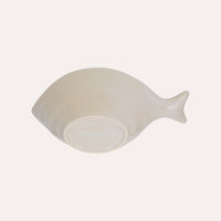 Set 2 Fondine in Ceramica Blu a Forma di Pesce