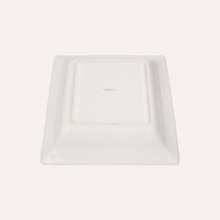 Vasca Quadrata in Ceramica Bianca 29x29x6 cm