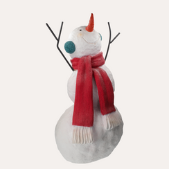 Decorative Resin Snowman 54×37×89 cm
