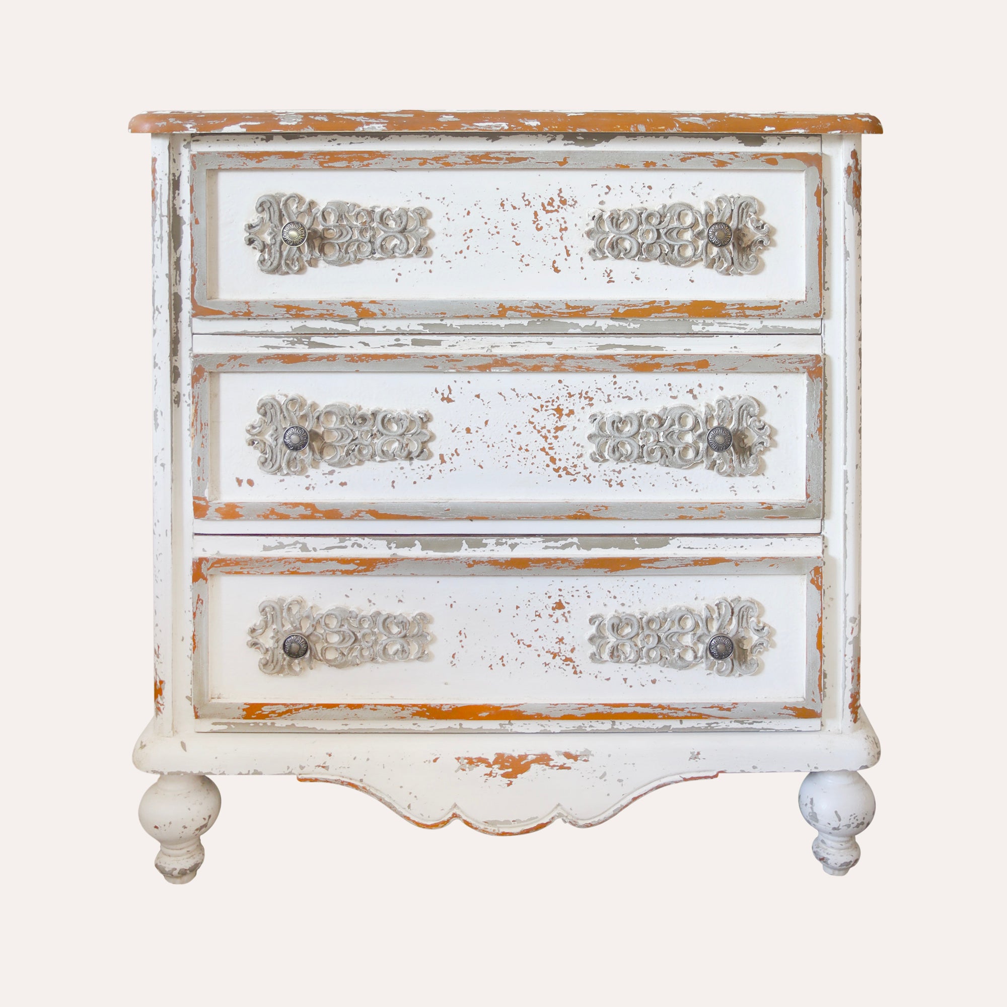 Cassettiera in legno 3 cassetti