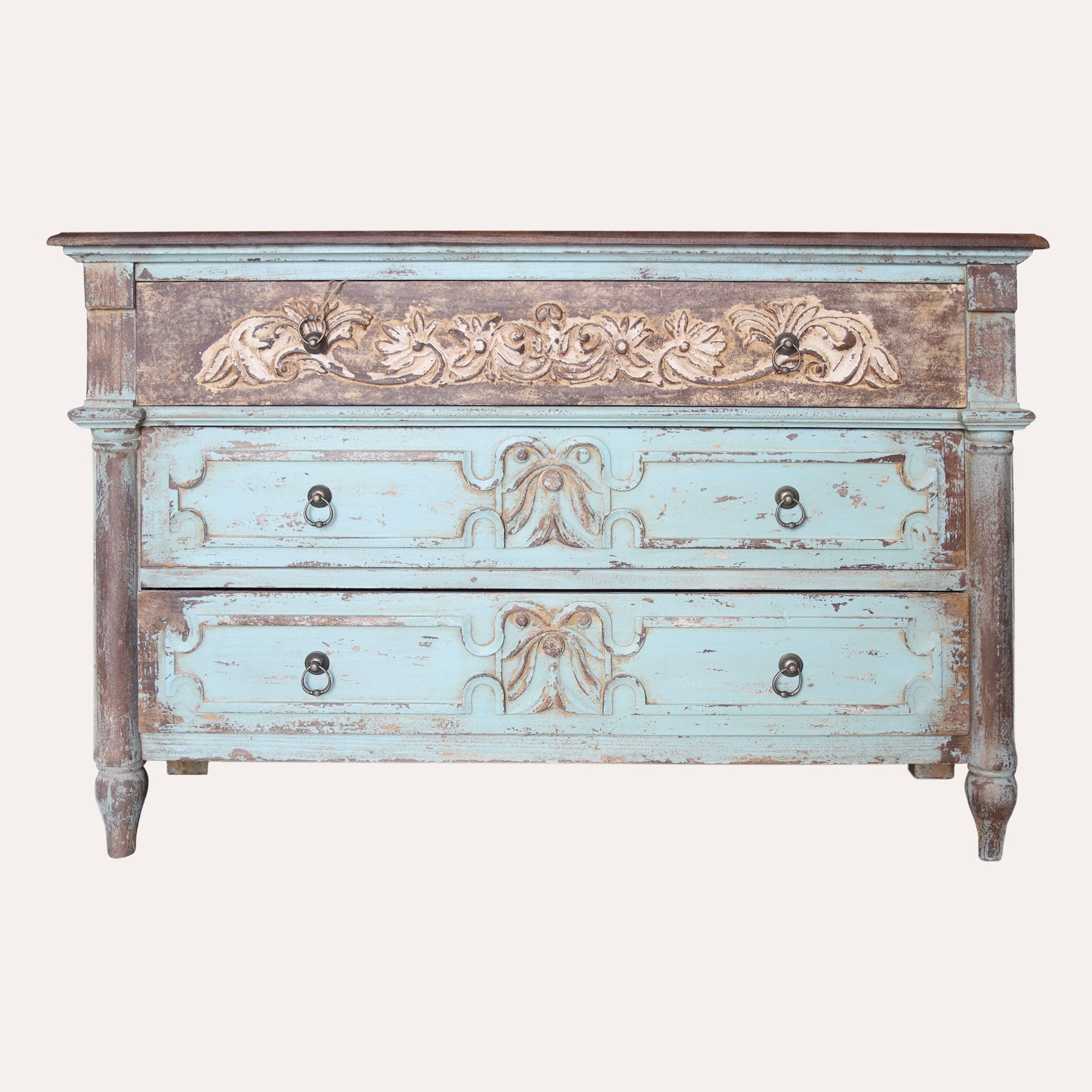 Cassettiera in legno 3 cassetti