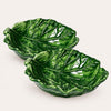 Set of 2 Verza Salad Bowl in Emerald Green Ceramic