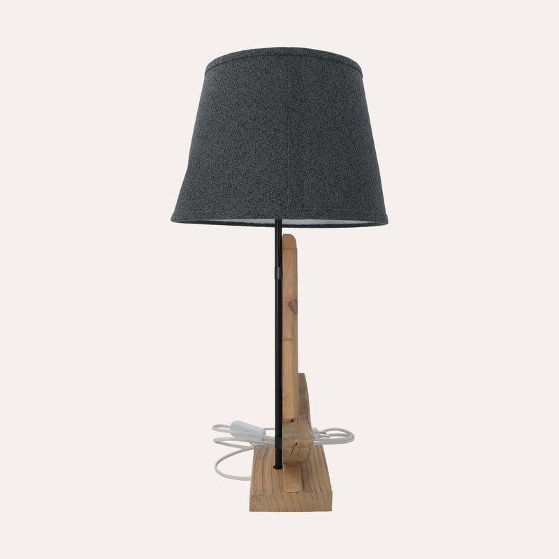 Lampada Barocca con Paralume Incluso. Elegante Lampada da Tavolo per Decorazioni d'Interni