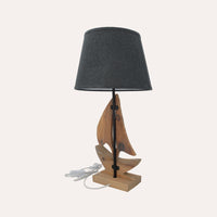 Lampada Barocca con Paralume Incluso. Elegante Lampada da Tavolo per Decorazioni d'Interni