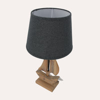 Lampada Barocca con Paralume Incluso. Elegante Lampada da Tavolo per Decorazioni d'Interni