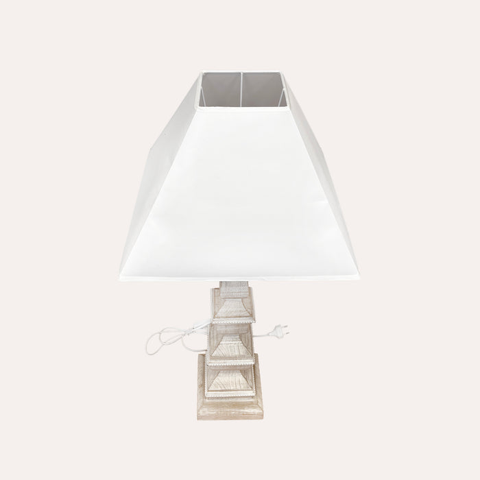 Lampada da Tavolo Quadrata con Paralume – Design Moderno per Soggiorno e Camera da Letto