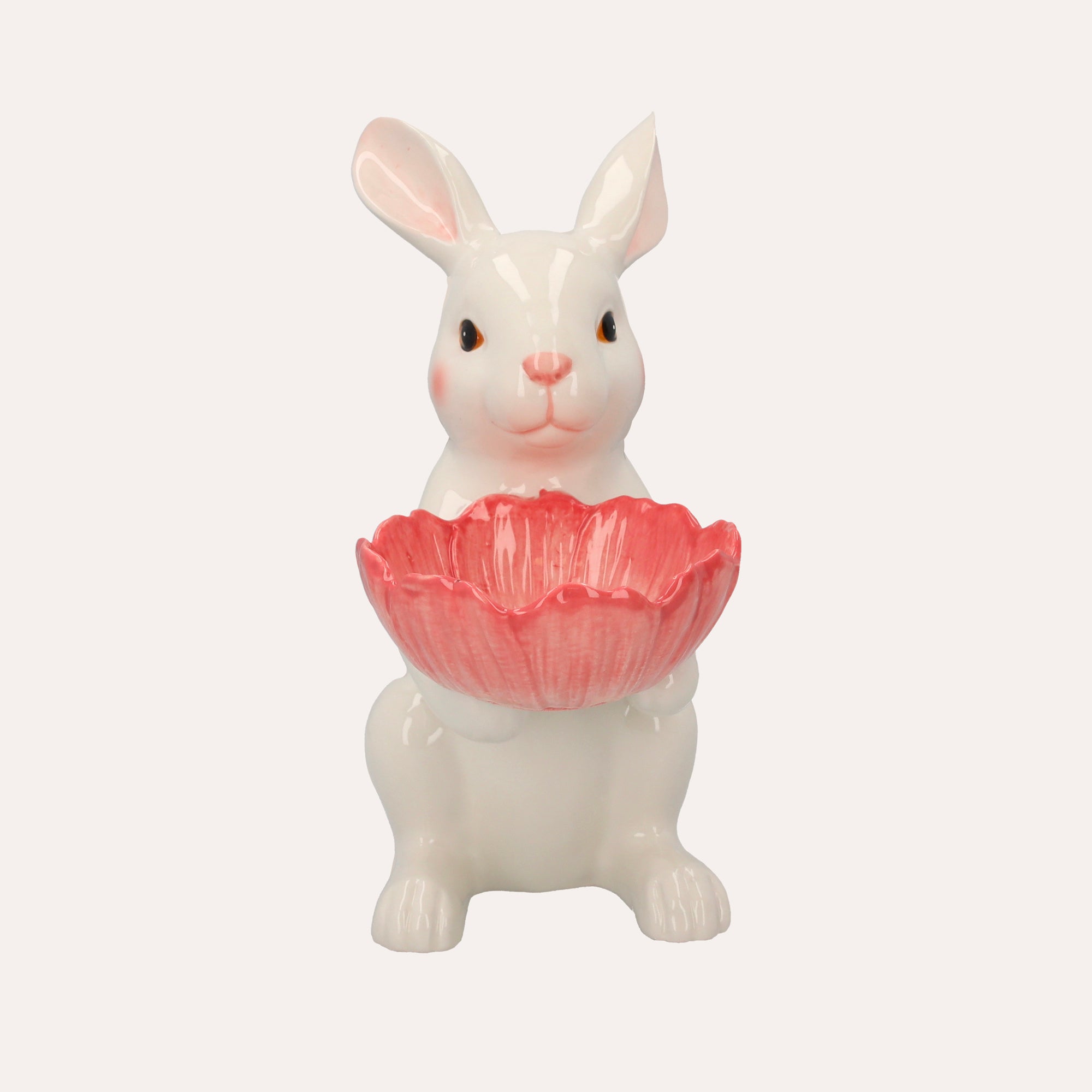 Ceramic Rabbit with Empty Pockets