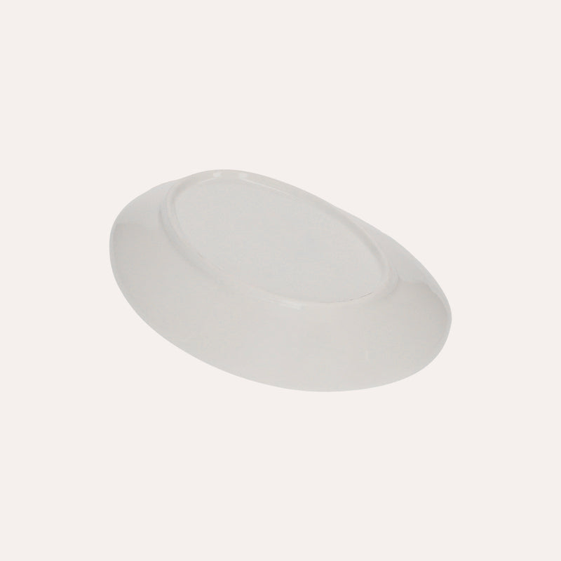 Vassoio Ovale in Ceramica con Pesce Rombo