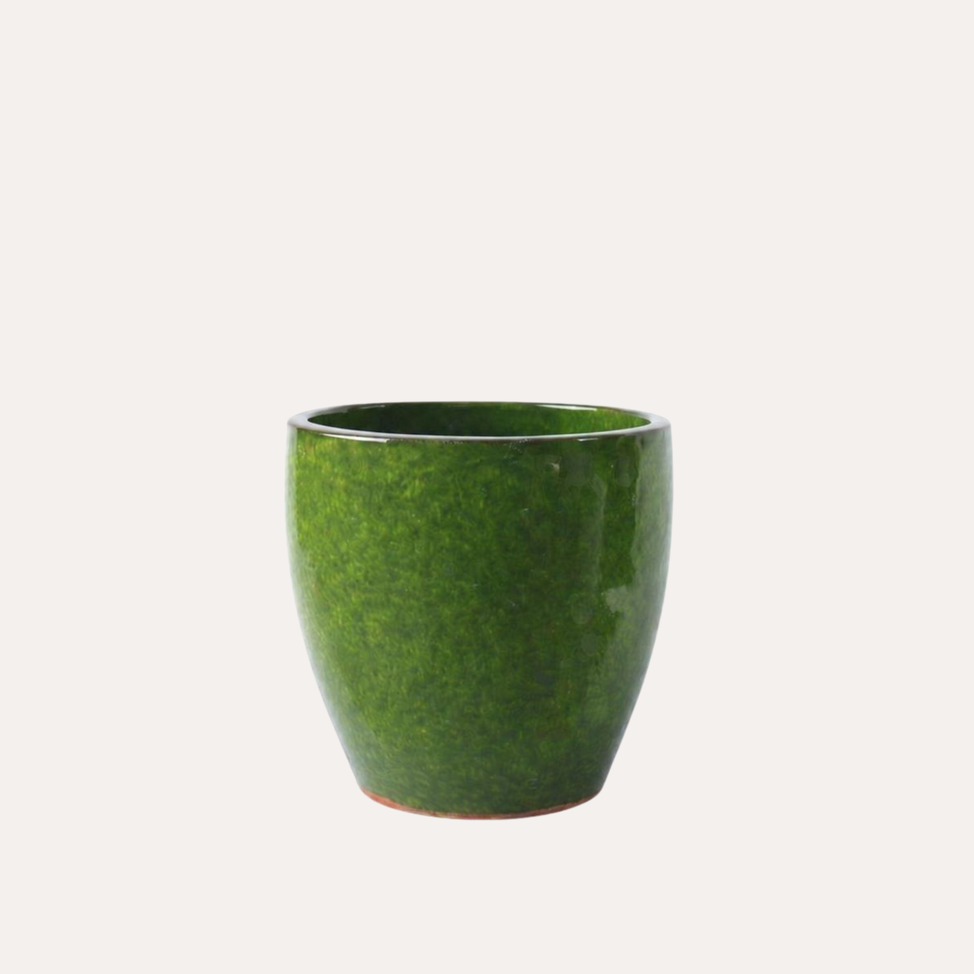 Vaso in Terracotta Rivestita Verde D40 H60