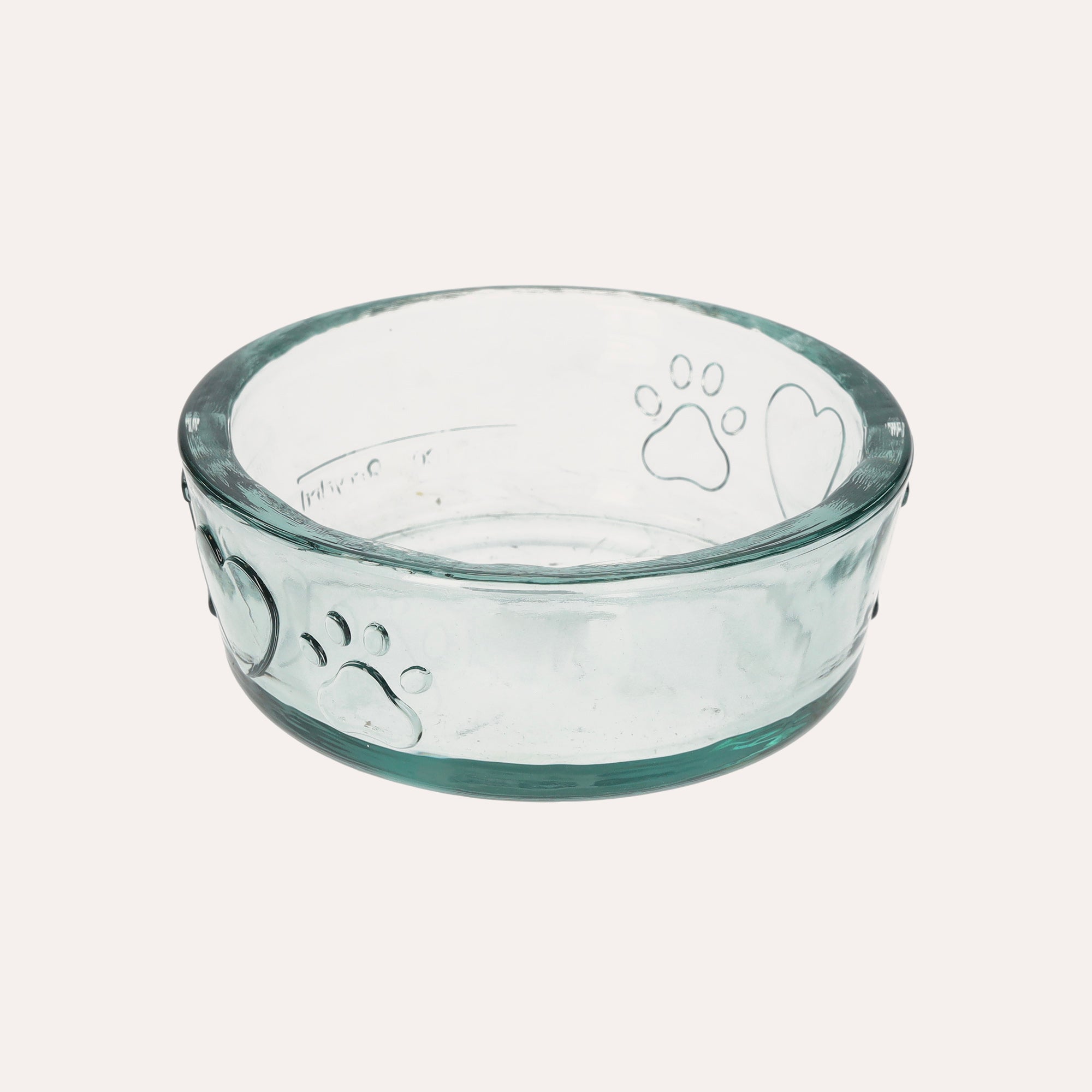 Glass bowl for dog food and water 
