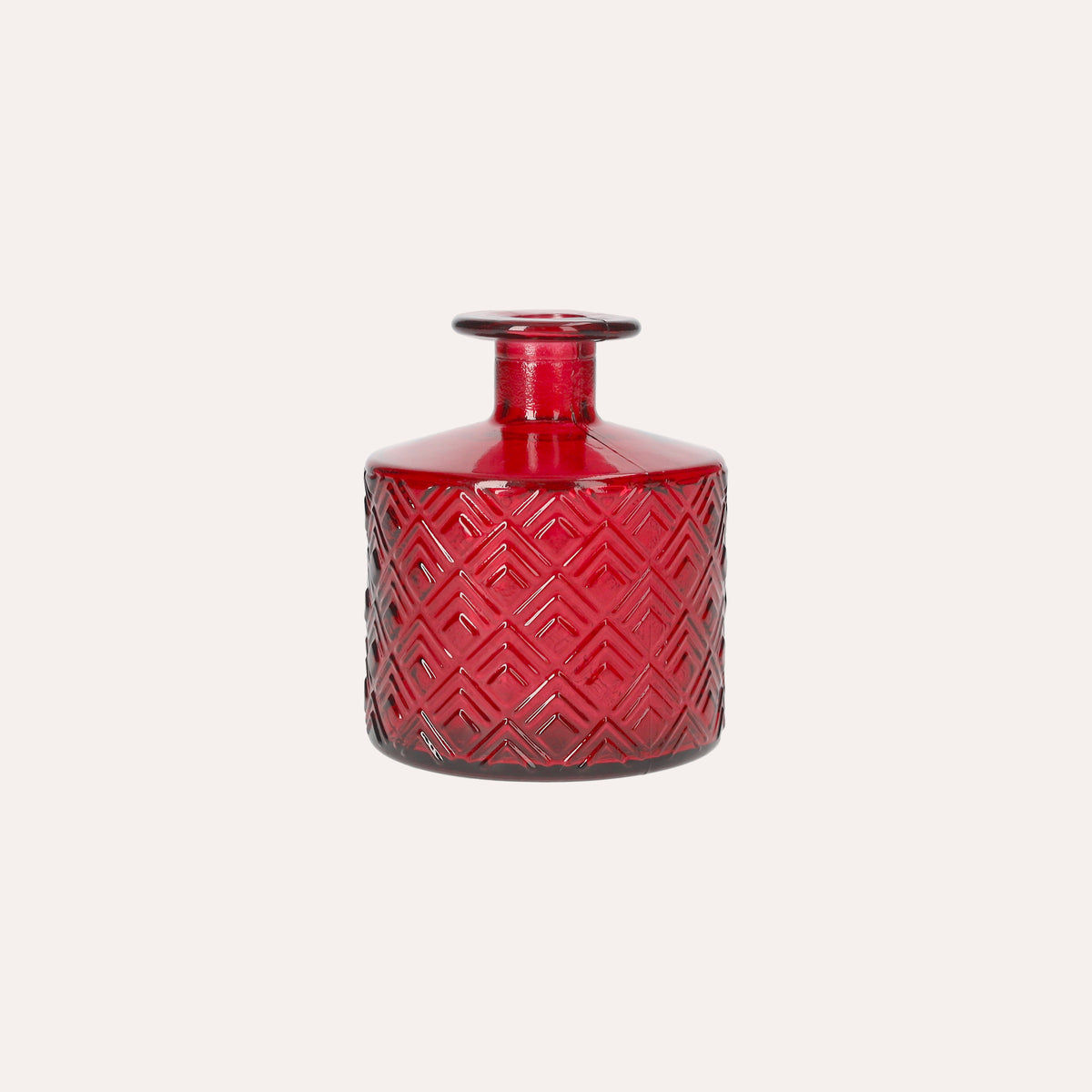 Set of 6 Colorful Recycled Glass Bottles – Mini Decorative Vases for the Home 