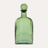 Bottiglia in Vetro con Tappo 19x46 cm – Verde