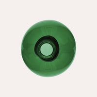 Boccia Decorativa in Vetro Riciclato 18x16 cm – Verde