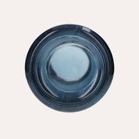 Vaso Decorativo Diamante in Vetro Riciclato Blu Cobalto