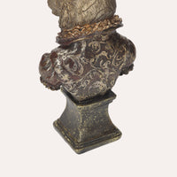 Busto Lupo in Resina – Scultura Decorativa Realistica per Arredo Casa e Ufficio