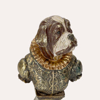 Busto Bulldog in Resina – Scultura Decorativa per Casa, Studio o Negozio