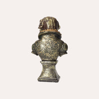 Busto Bulldog in Resina – Scultura Decorativa per Casa, Studio o Negozio