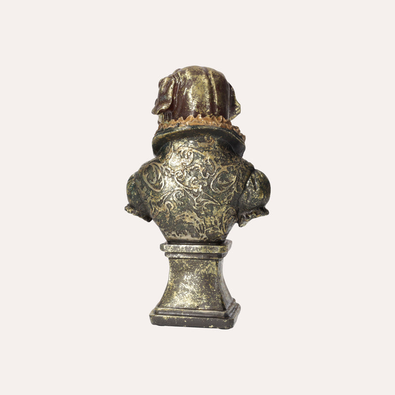 Busto Bulldog in Resina – Scultura Decorativa per Casa, Studio o Negozio