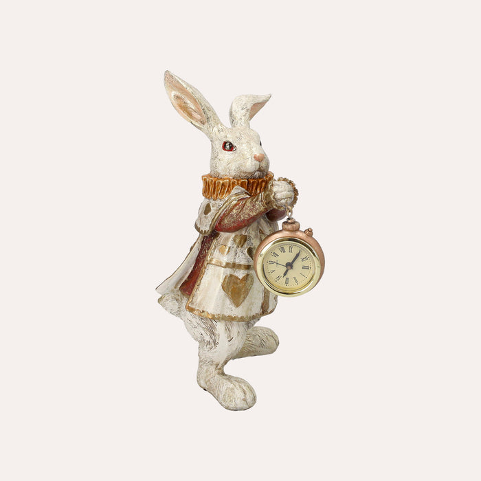 Bianconiglio Decorativo in Resina